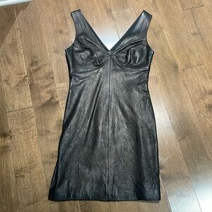 Robert Rodriguez leather dress size 6